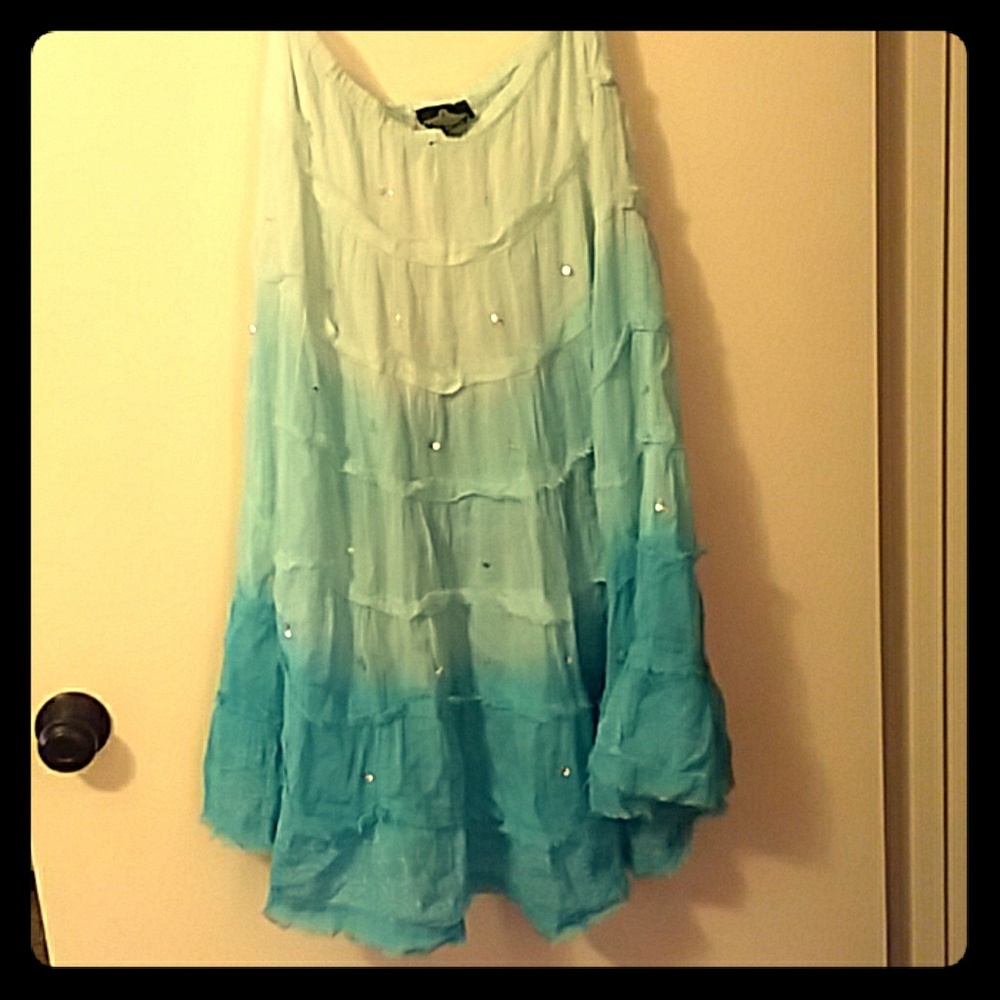 Faded skirt